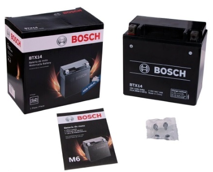 BATERIA SELLADA YTX14 BTX14 BOSCH