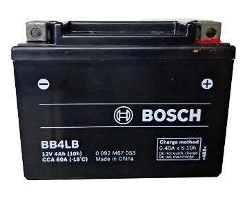 BATERIA SELLADA BB4LB = YB4L-B BOSCH