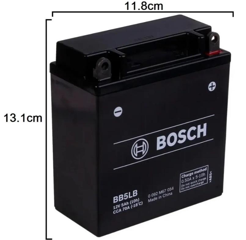 BATERIA SELLADA BB5LB 12N5-3B BOSCH GEL