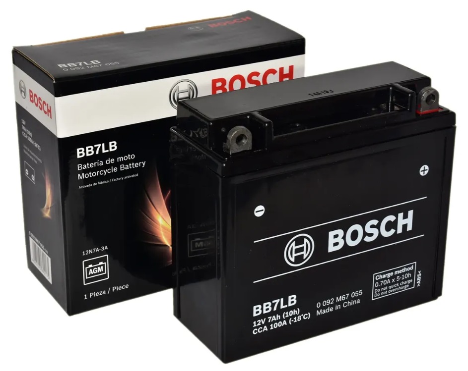 BATERIA SELLADA BB7LB 12N7A-3A BOSCH