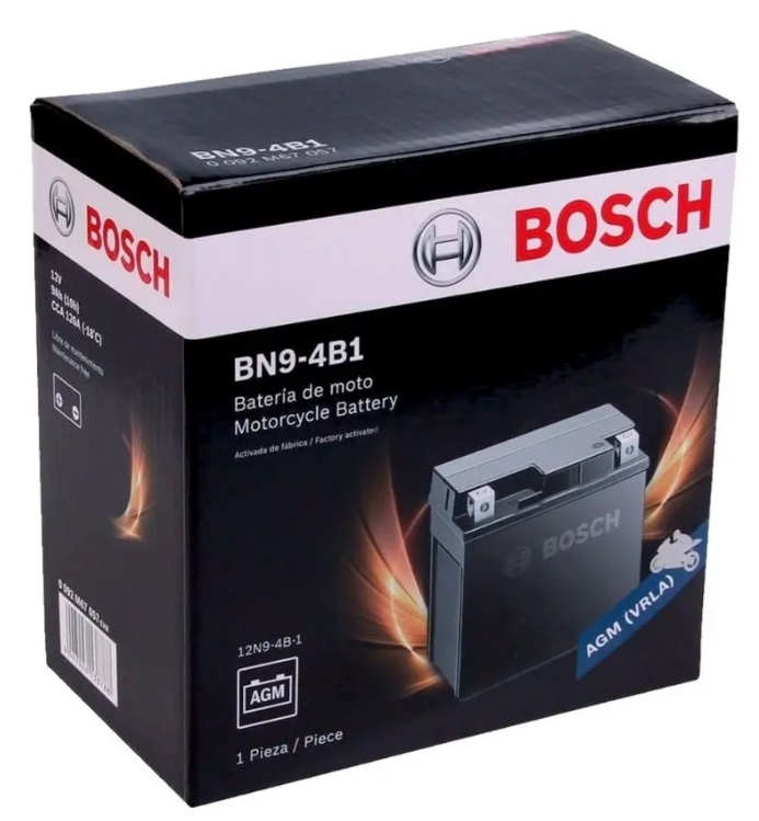 BATERIA SELLADA BN9-4B1 12N9-4B GEL BOSCH
