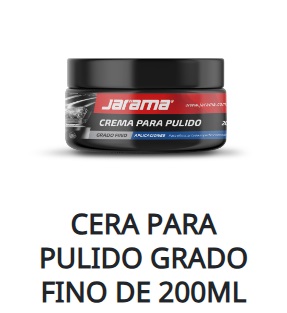 PULIMENTO EN CREMA PARA AUTOS Pote x 200 cm3 JARAMA