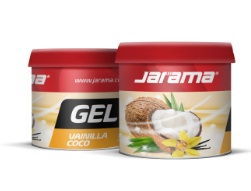 GEL AROMATIZANTE AMBIENTAL Lata x 140 gr.–  – aroma vainilla coco JARAMA