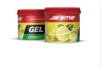 GEL AROMATIZANTE AMBIENTAL Lata x 140 gr.– – aroma cítrico JARAMA