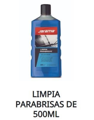 LIMPIA PARABRISAS  Concentrado Botella x 500 cm3 –JARAMA