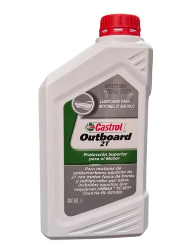 ACEITE CASTROL FUERA DE BORDA OUTBOARD 2T
