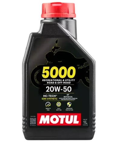 ACEITE MOTUL 5000 20W50 1L 110205