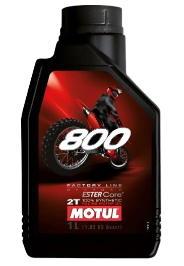 ACEITE MOTUL 800 FACTORY LINE RACING 2T 1L