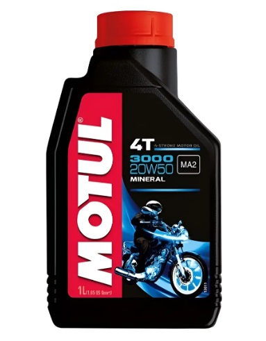 ACEITE MOTUL 3000 4T 20W50 1L