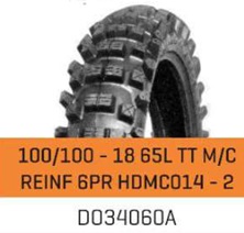 CUBIERTA 100/100-18 65L TT M/C REINF 6PR HDMC014-2 CAMEL