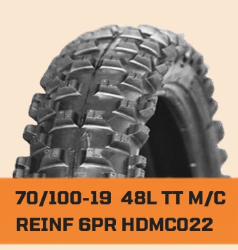 CUBIERTA CAMEL 70/100-19 48L TT M/C REINF 6PR HDMC022