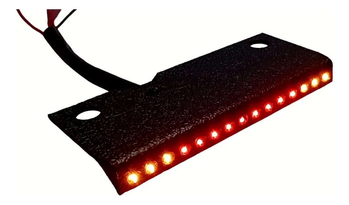 HONDA YAMAHA UNIVERSAL// LED 1 hilera (15 leds) Stop - Posición -Giros