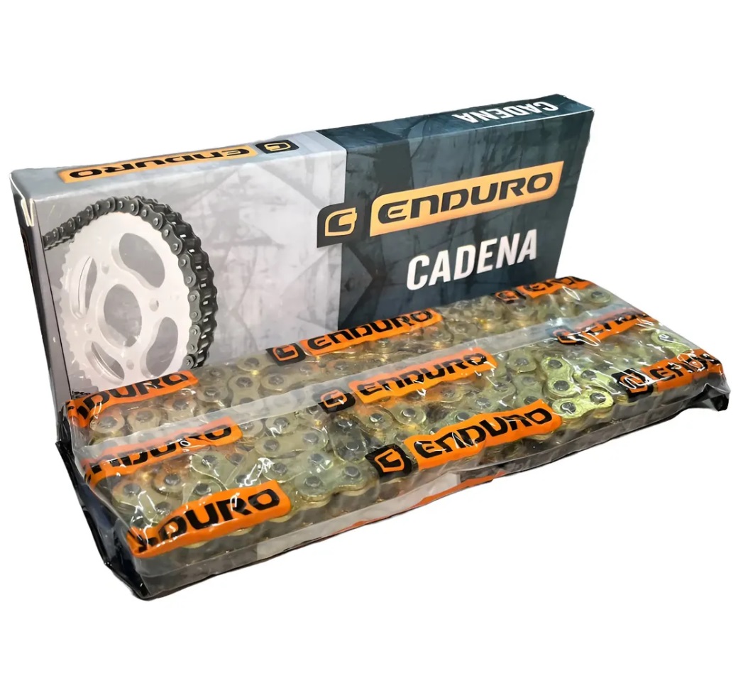 CADENA ENDURO 428H-118L GOLD/DORADA